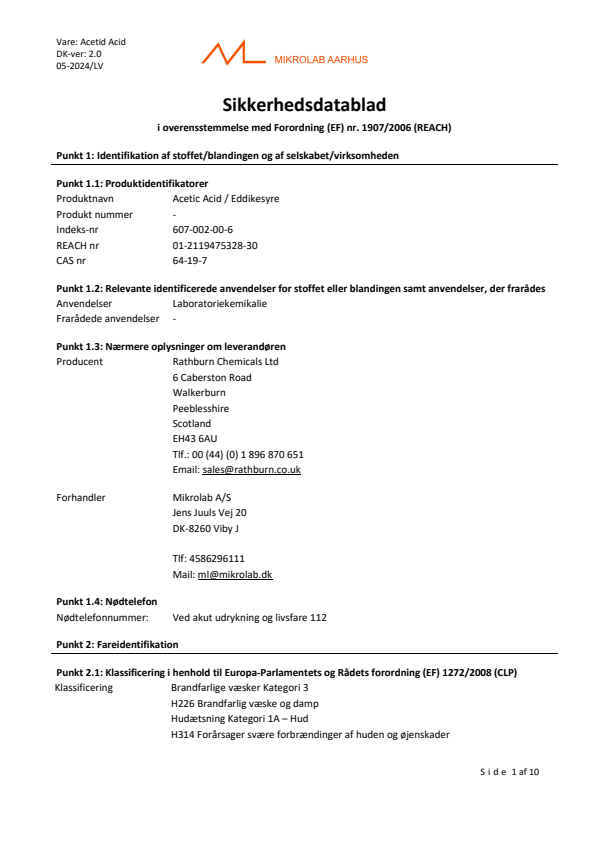 

Acetic Acid

